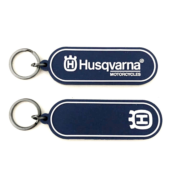 logo embossed keychain