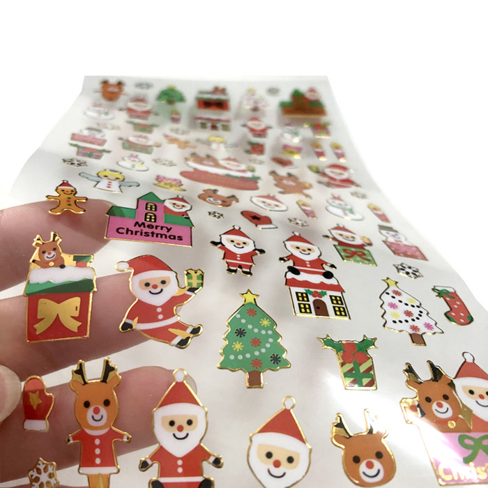 Golden trim stickers