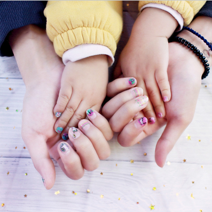 Children nail stickers